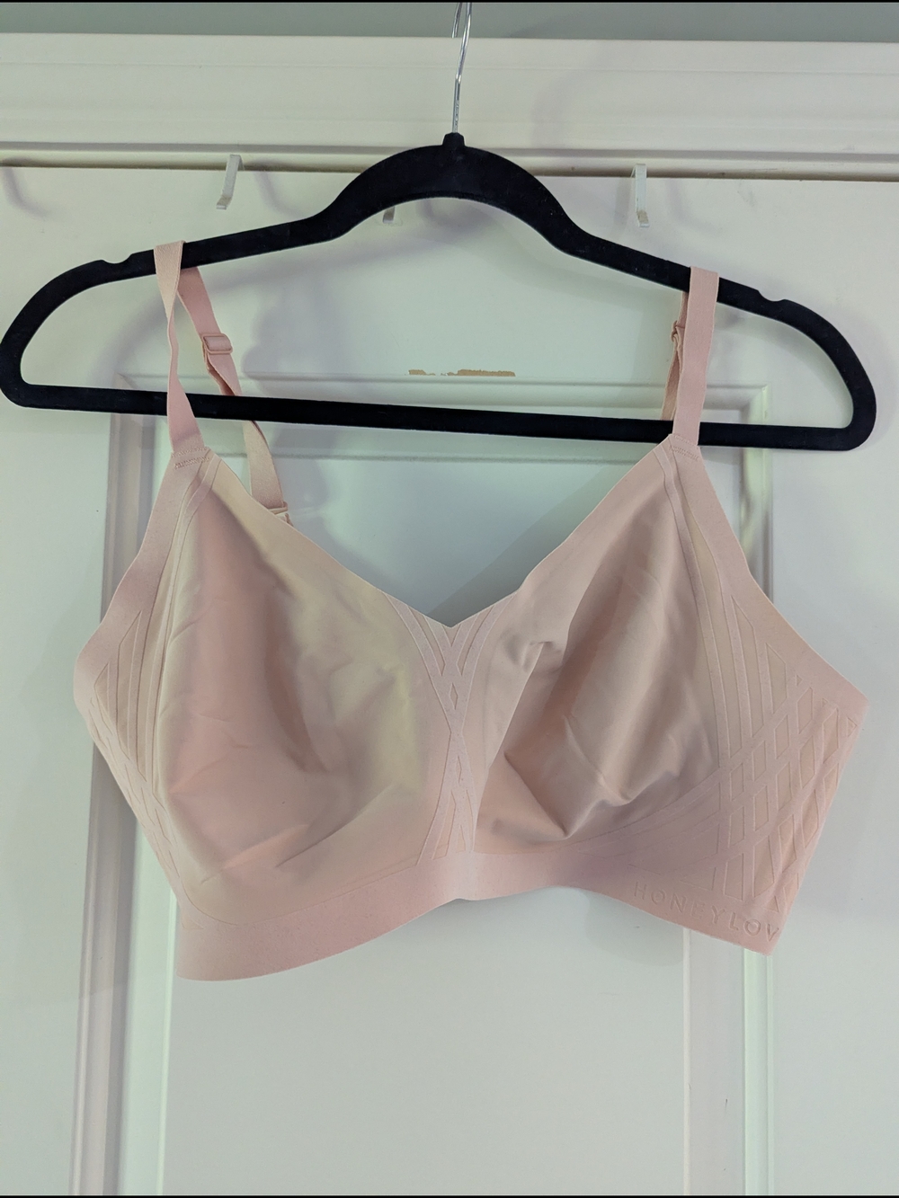 Honeylove Silhouette Seamless Light Pink Wireless Bra